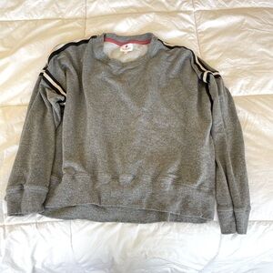 Sundry gray sweatshirt with stripes. Size 1. Like new.